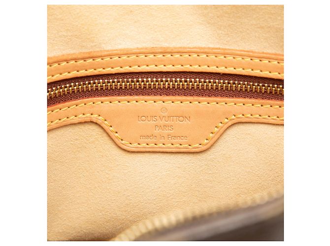 Borsa a tracolla Louis Vuitton Monogram Looping GM marrone - vista 5