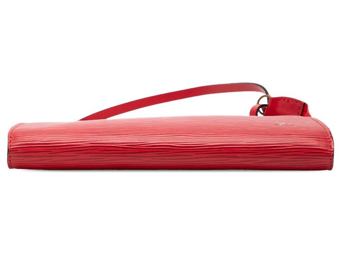 Borsa a tracolla Louis Vuitton Epi Pochette Accessoires rossa Rosso - vista 3