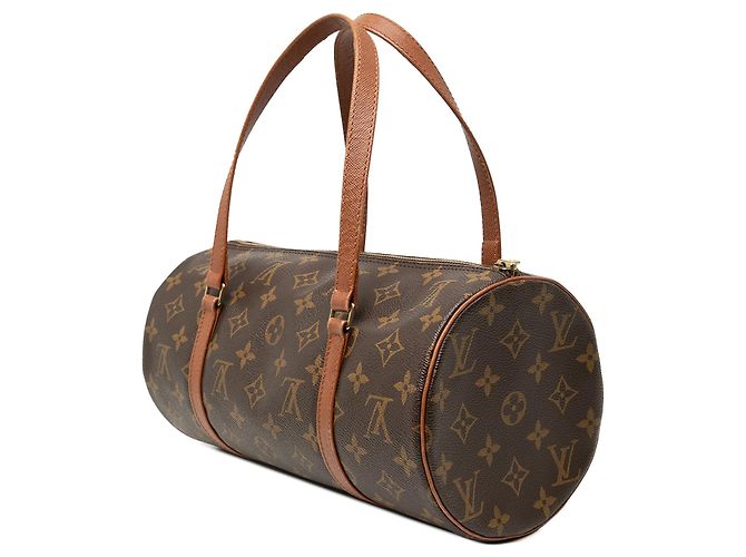 Borsa Louis Vuitton Monogram Papillon 30 marrone - vista 2