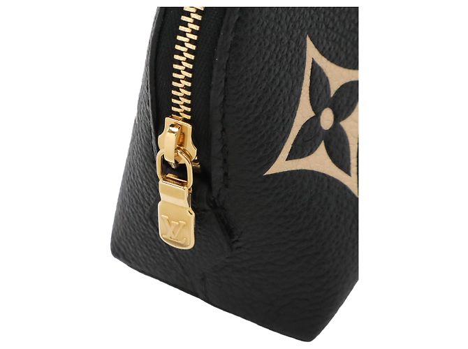 Pochette cosmetici Louis Vuitton Bicolor Monogram Empreinte Giant nero - vista 5