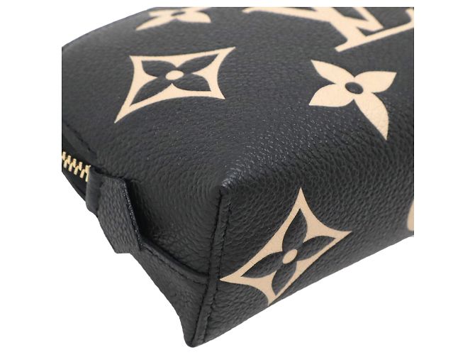 Pochette cosmetici Louis Vuitton Bicolor Monogram Empreinte Giant nero - vista 7