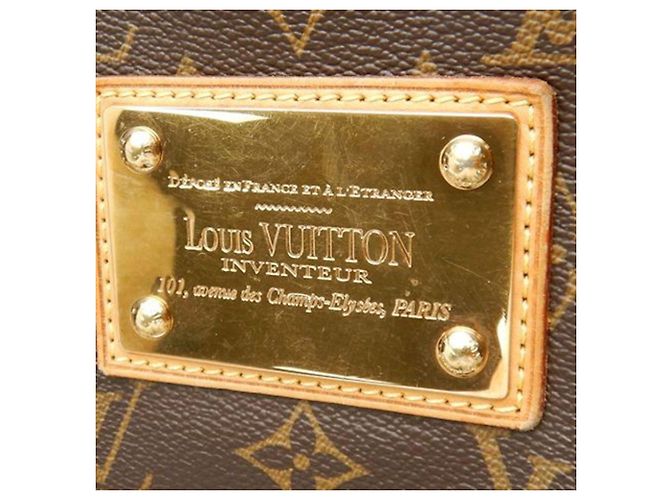 Borsa a tracolla Louis Vuitton Monogram Galliera PM marrone - vista 10
