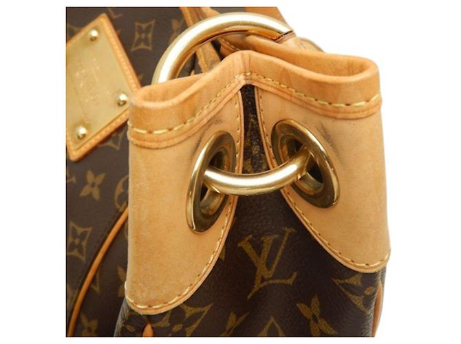 Borsa a tracolla Louis Vuitton Monogram Galliera PM marrone - vista 11