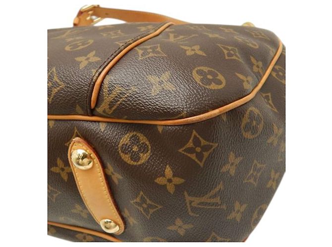 Borsa a tracolla Louis Vuitton Monogram Galliera PM marrone - vista 17