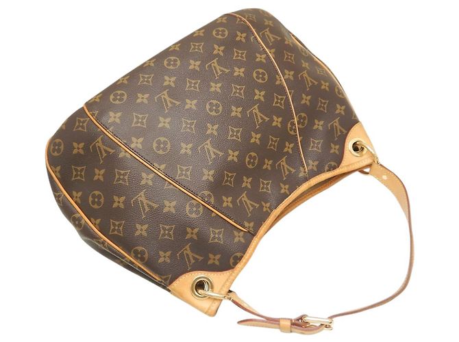 Borsa a tracolla Louis Vuitton Monogram Galliera PM marrone - vista 2