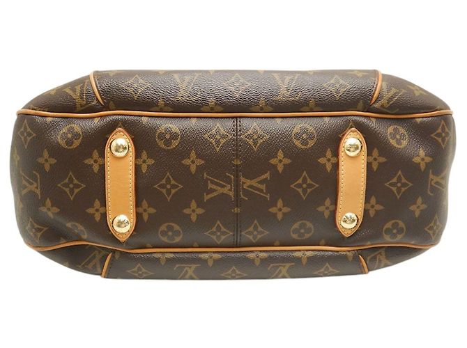 Borsa a tracolla Louis Vuitton Monogram Galliera PM marrone - vista 3
