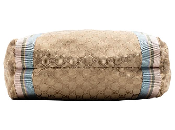 Gucci GG Canvas Web Tote beige - Ansicht 3