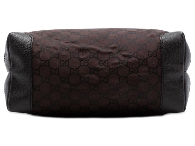 Tote in tela GG Canvas marrone Gucci - vista 3