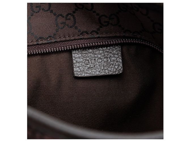 Tote in tela GG Canvas marrone Gucci - vista 5