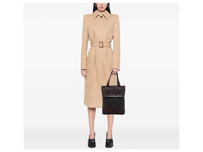 Tote in tela GG Canvas marrone Gucci - vista 7