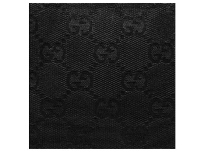 Borsa a tracolla Gucci GG Canvas nera Nero - vista 7