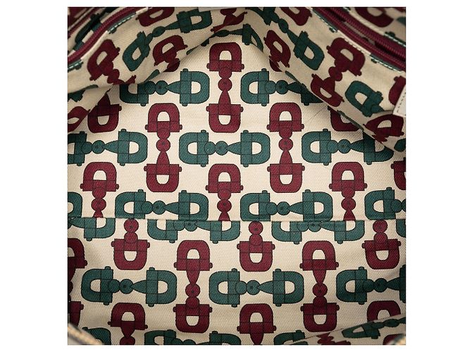 Borsa Tote Gucci Guccissima Abbey D Ring bianca Bianco - vista 4
