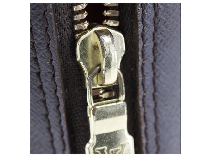 Borsa Louis Vuitton Damier Ebene Brera Marrone - vista 5