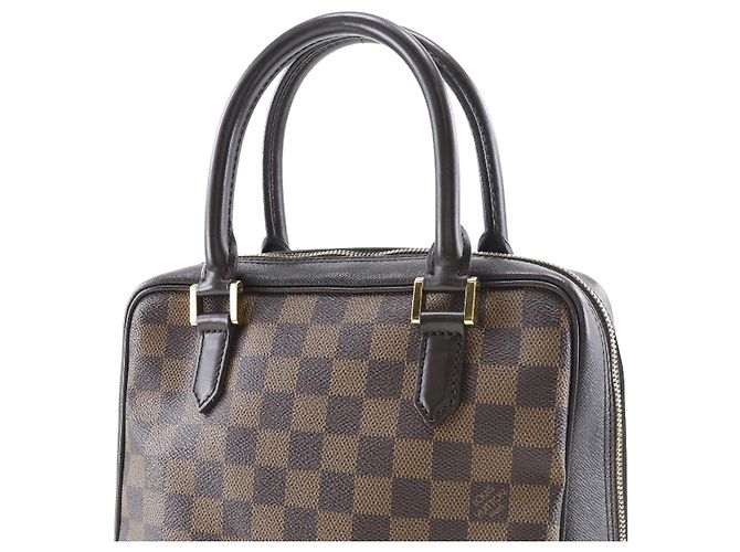 Borsa Louis Vuitton Damier Ebene Brera Marrone - vista 8