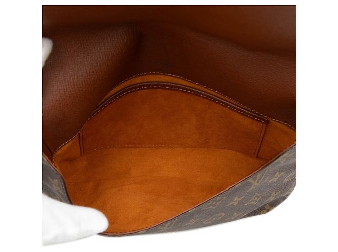 Borsa a tracolla Louis Vuitton Monogram Musette Tango con tracolla corta marrone - vista 4