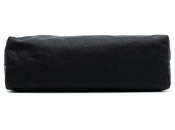 Borsa a tracolla Gucci GG in nylon nero - vista 3