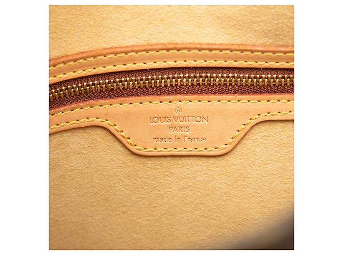 Borsa a tracolla Louis Vuitton Monogram Looping GM marrone - vista 5