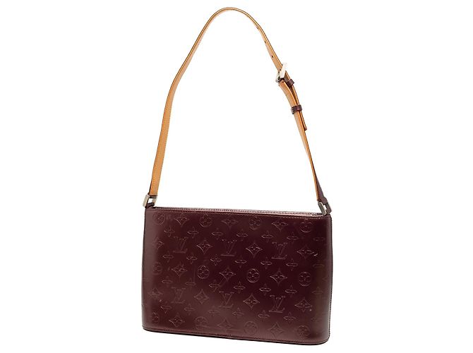 Borsa a tracolla Louis Vuitton Monogram Mat Alston rossa Rosso - vista 2