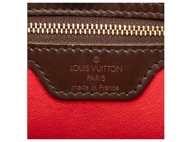 Borsa Tote Louis Vuitton Damier Ebene Hampstead PM marrone - vista 5
