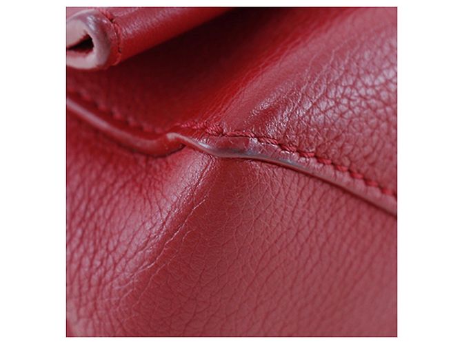 Twist Borsa Lockme II BB in pelle rossa Louis Vuitton Rosso - vista 10
