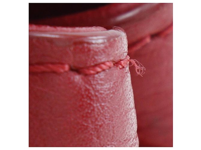Twist Borsa Lockme II BB in pelle rossa Louis Vuitton Rosso - vista 11