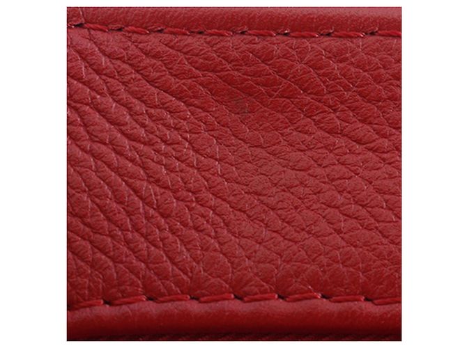 Twist Borsa Lockme II BB in pelle rossa Louis Vuitton Rosso - vista 12