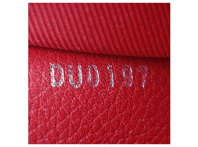 Twist Borsa Lockme II BB in pelle rossa Louis Vuitton Rosso - vista 6
