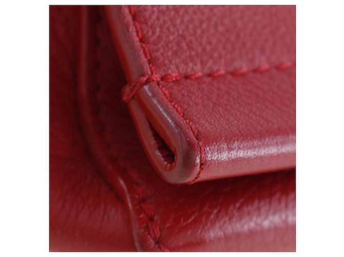 Twist Borsa Lockme II BB in pelle rossa Louis Vuitton Rosso - vista 9