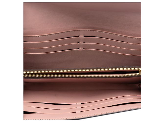 Bolsa transversal carteira com corrente Louis Vuitton Damier Ebene Croisette marrom - vista 4