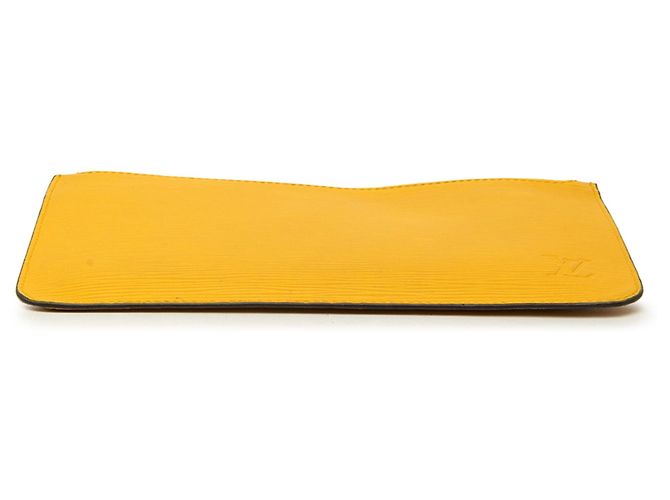 Pouch Louis Vuitton Epi Neverfull Giallo - vista 3
