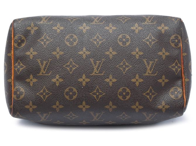 Borsa Boston Louis Vuitton Monogram Speedy 25 marrone - vista 3