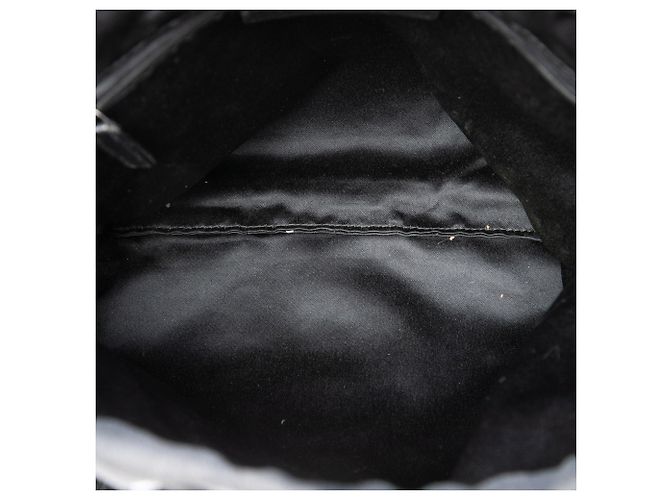 Tote Kahala in denim con monogramma nero Small Saint Laurent - vista 4