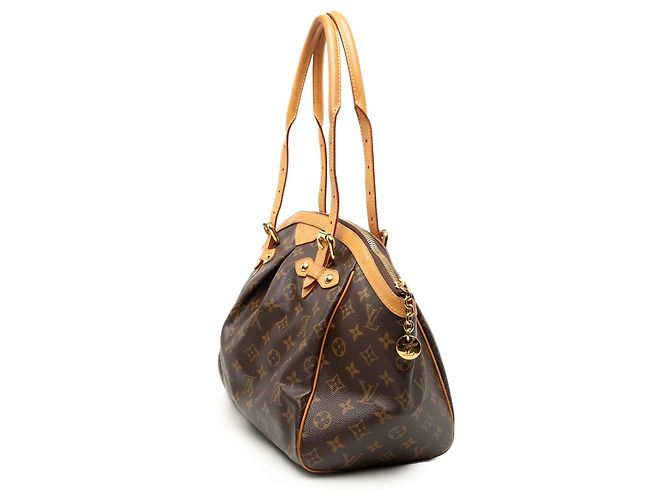 Borsa a tracolla Louis Vuitton Monogram Tivoli GM marrone - vista 2