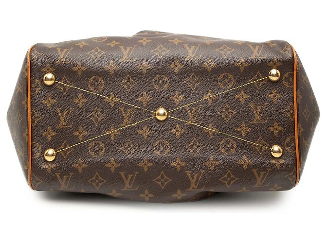 Borsa a tracolla Louis Vuitton Monogram Tivoli GM marrone - vista 3