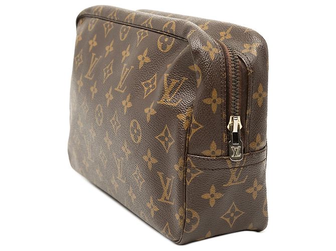 Borsa a Pochette Louis Vuitton Monogram Trousse Toilette 28 Marrone - vista 2