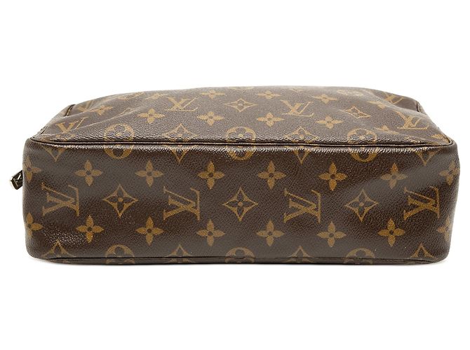 Borsa a Pochette Louis Vuitton Monogram Trousse Toilette 28 Marrone - vista 3