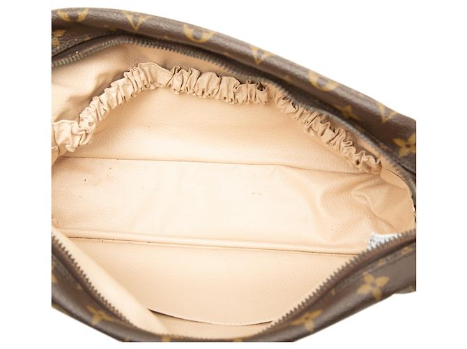 Borsa a Pochette Louis Vuitton Monogram Trousse Toilette 28 Marrone - vista 4