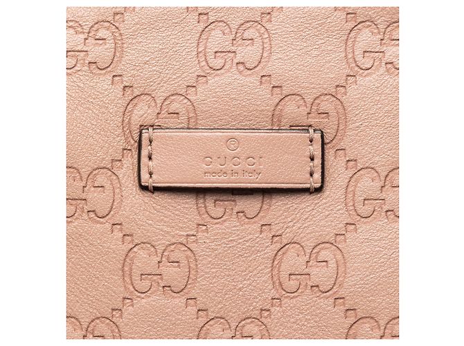 Borsa Boston Gucci Medium Guccissima Joy Marrone - vista 5