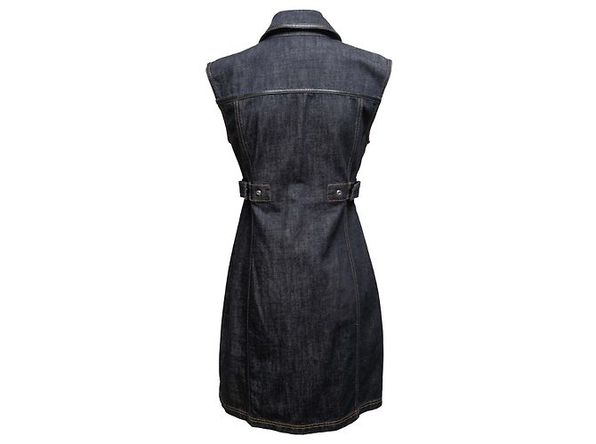 Givenchy Abito blu con zip Taglia FR 36 - vista 2