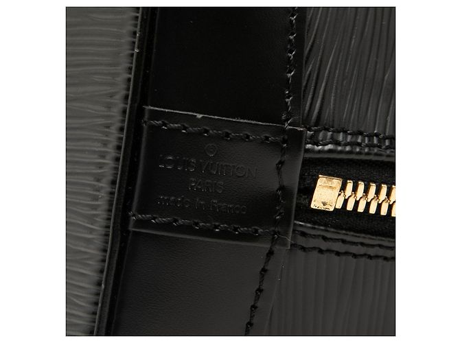 Louis Vuitton Epi Alma PM Handtasche Schwarz - Ansicht 5