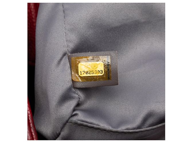 Tote Verticale Chanel Caviar Rosso - vista 5