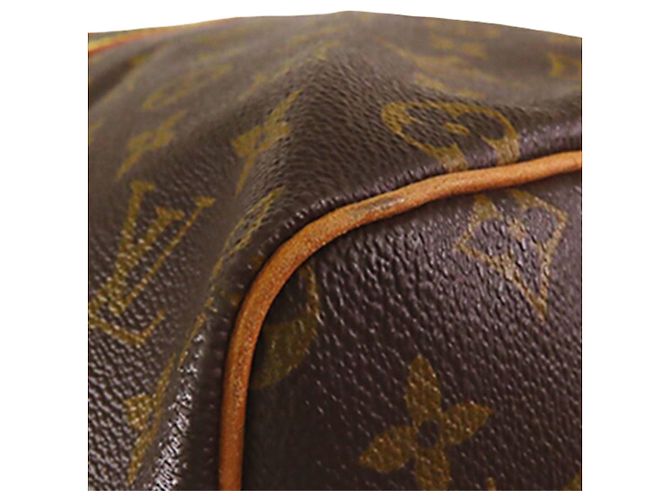 Borsa da viaggio Louis Vuitton Monogram Keepall 55 marrone - vista 6