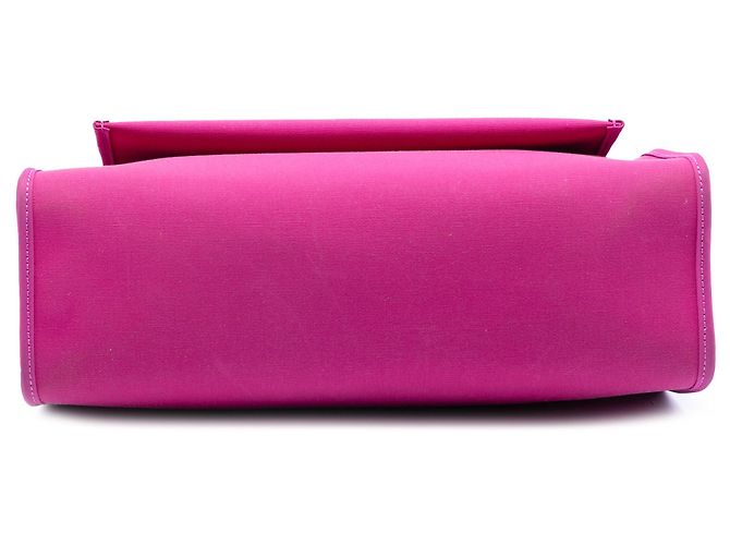 Borsa Hermès Toile Herbag Zip 31 rosa - vista 3