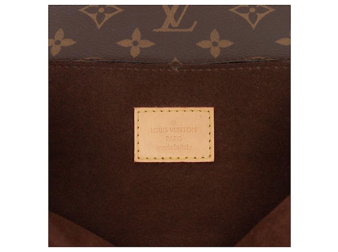 Borsa Louis Vuitton Monogram Pochette Metis marrone - vista 5