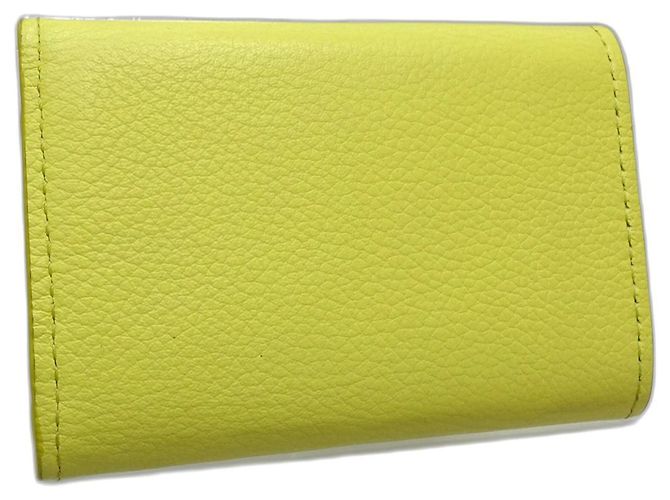 Cartera Louis Vuitton Taurillon Lockmini amarilla Amarillo - vista 3