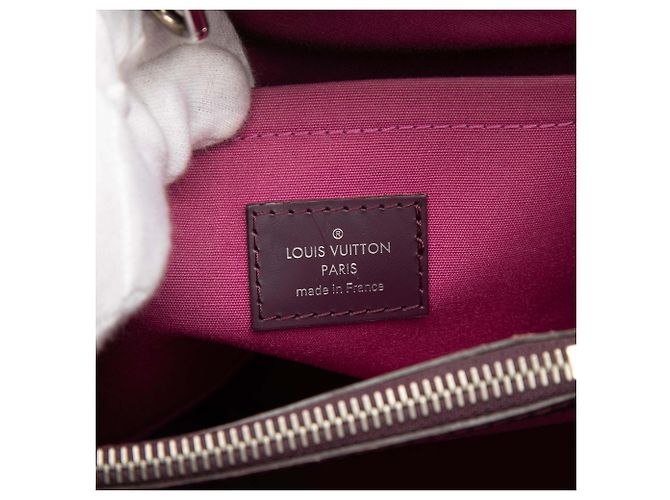 Borsa Louis Vuitton Epi Passy PM Viola Porpora - vista 5