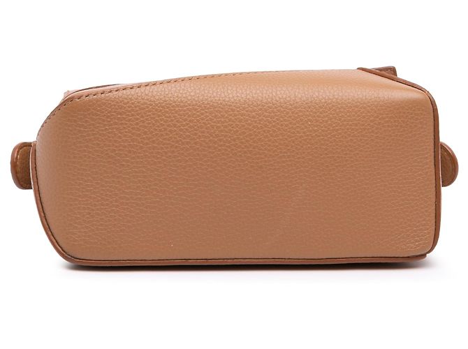 Borsa Mini Puzzle Edge LOEWE in vitello marrone - vista 3