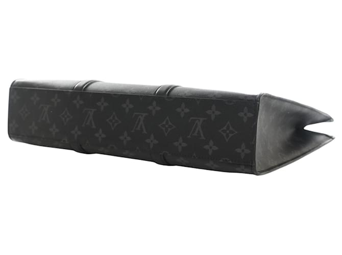 Borsa orizzontale Louis Vuitton Monogram Eclipse nera con cerniera Nero - vista 13