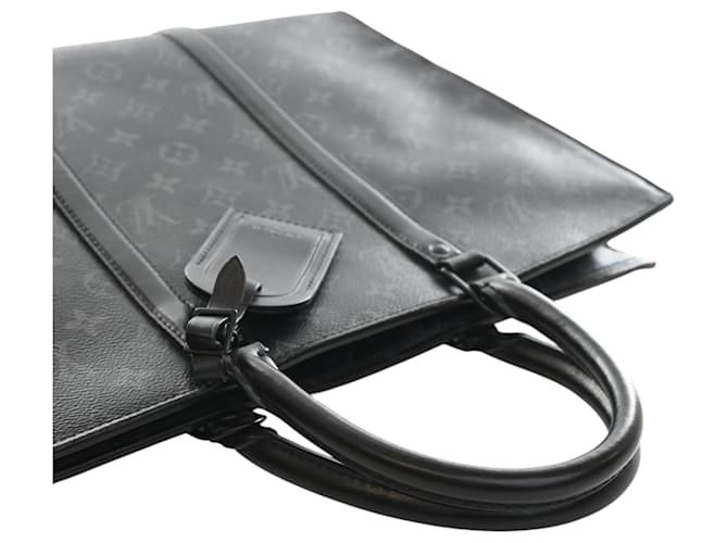 Borsa orizzontale Louis Vuitton Monogram Eclipse nera con cerniera Nero - vista 14
