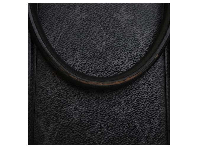 Borsa orizzontale Louis Vuitton Monogram Eclipse nera con cerniera Nero - vista 8